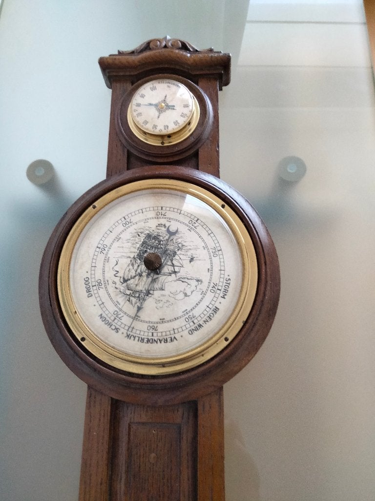 BAROMETER, Audio, Tv en Foto, Weerstations en Barometers, Ophalen, Gebruikt, Barometer