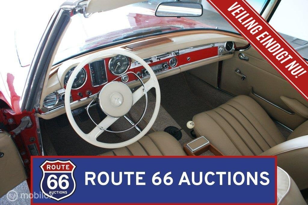 Mercedes-Benz 250 SL | 1967 | Route 66 Auctions, Achat, Entreprise, Boîte manuelle, Autre carrosserie