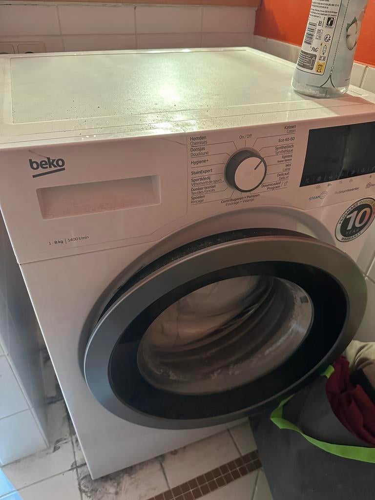 Machine à laver Beko 8kg-1400rpm toujours sous garantie, Enlèvement, Comme neuf