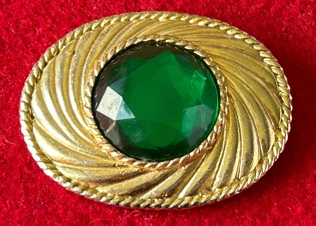 Sieraden - Vintage broche van Ungaro, Handtassen en Accessoires, Antieke sieraden, Ophalen of Verzenden, Overige materialen, Broche