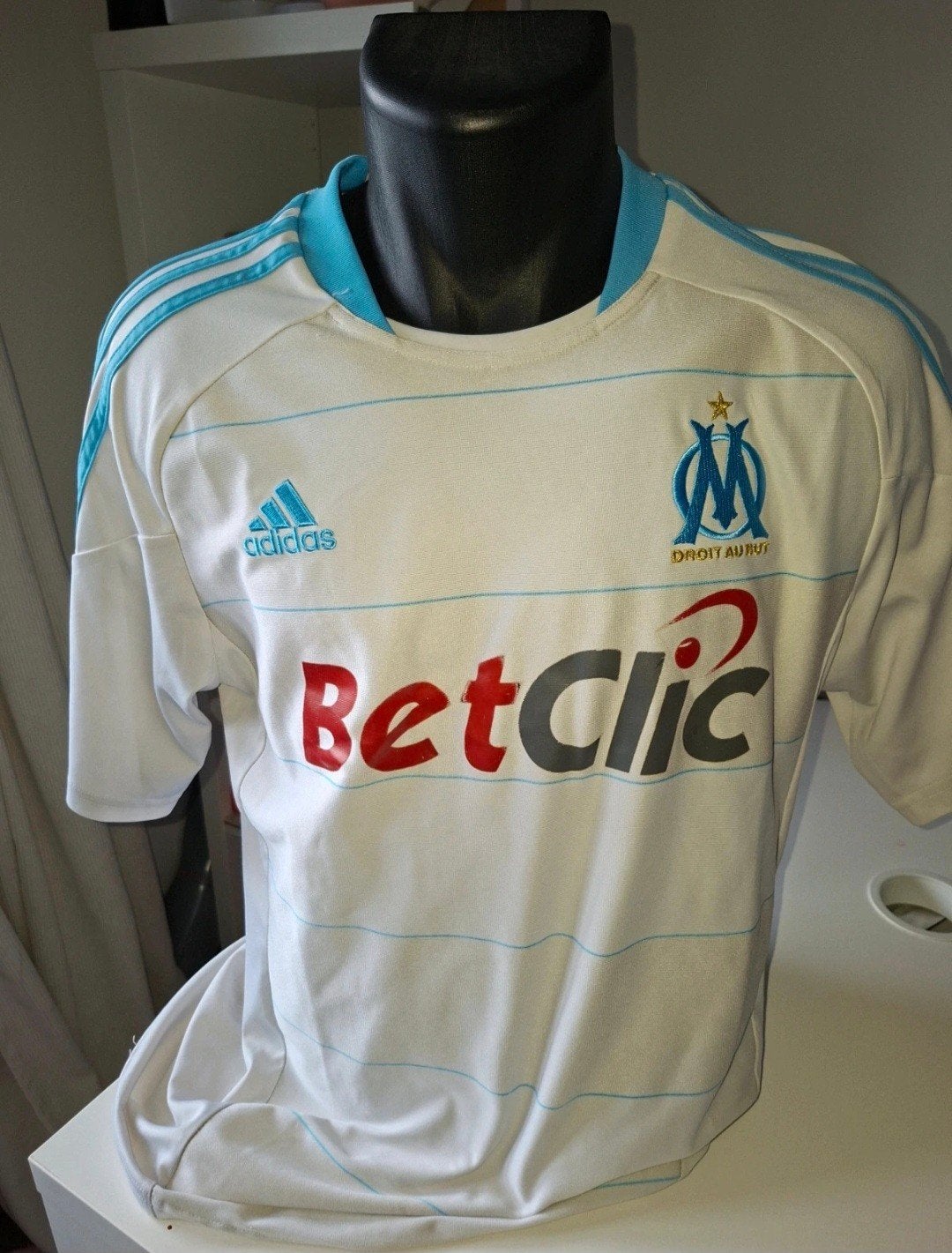 Maillot OM - Olympique de Marseille (Taille L), Vêtements | Hommes, Vêtements de sport, Enlèvement ou Envoi