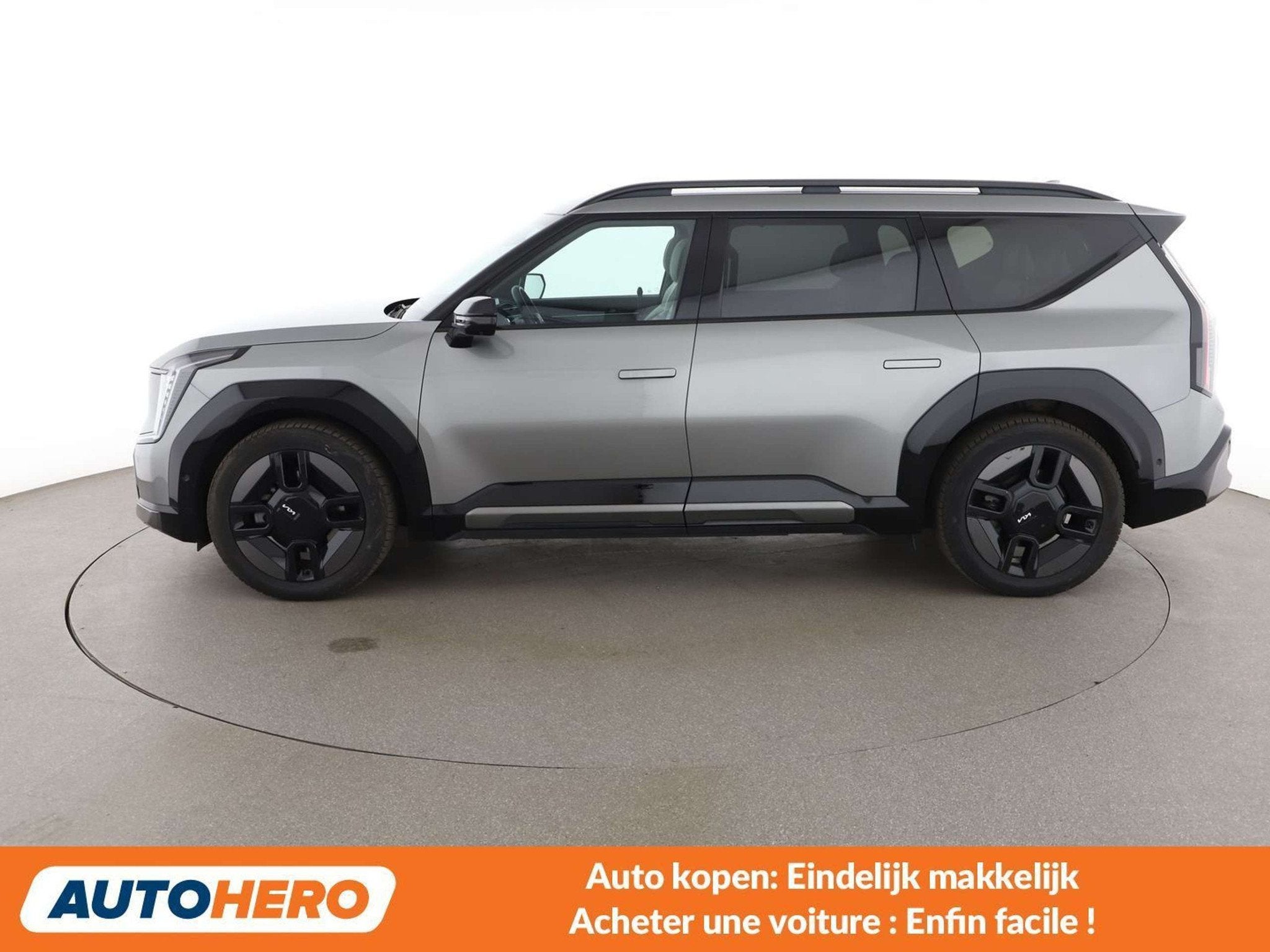 Kia EV9 electric drive 283 kW GT Line Launch Edition 4WD, Auto's, Automaat, Zwart, Leder, Elektrisch