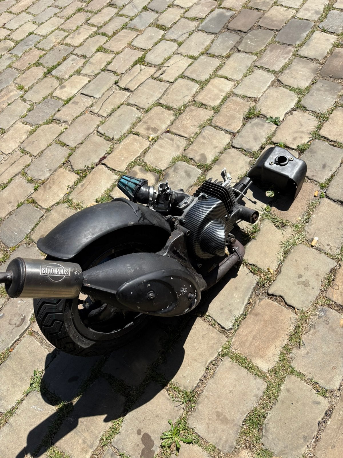 Zip type 3 blok 2t 70 cc gereviseerd, Ophalen, Zo goed als nieuw, Blok, Piaggio