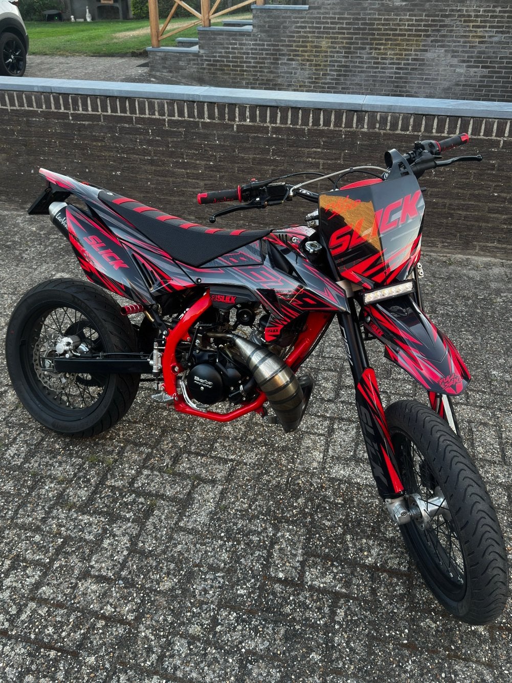 Beta rr50, Ophalen, 6 versnellingen, 50 cc, Klasse B (45 km/u)