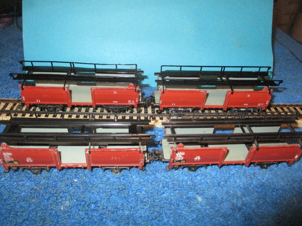 Marklin 4 wagons 4612 (2), Enlèvement ou Envoi, Utilisé, Wagon, Märklin