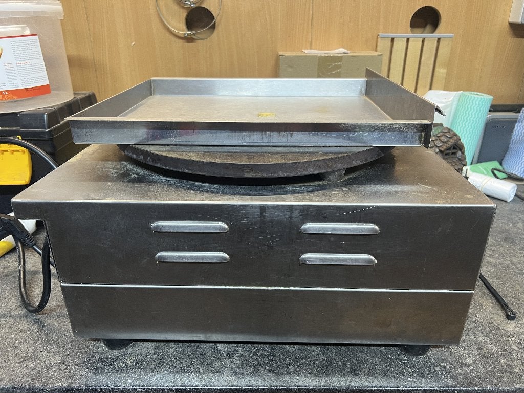 Hendi professionele crêpemaker voor horeca, Ophalen, Gebruikt