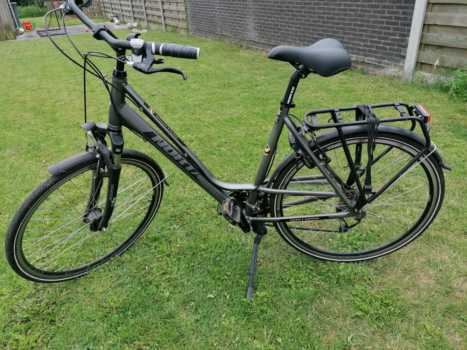 Damesfiets Norta, Fietsen en Brommers, 56 cm of meer, Ophalen, Gebruikt