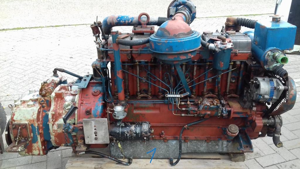 Lister Scheepsmotor. 6 cil diesel, 102 PK., Diensten en Vakmensen, Motor en Besturing