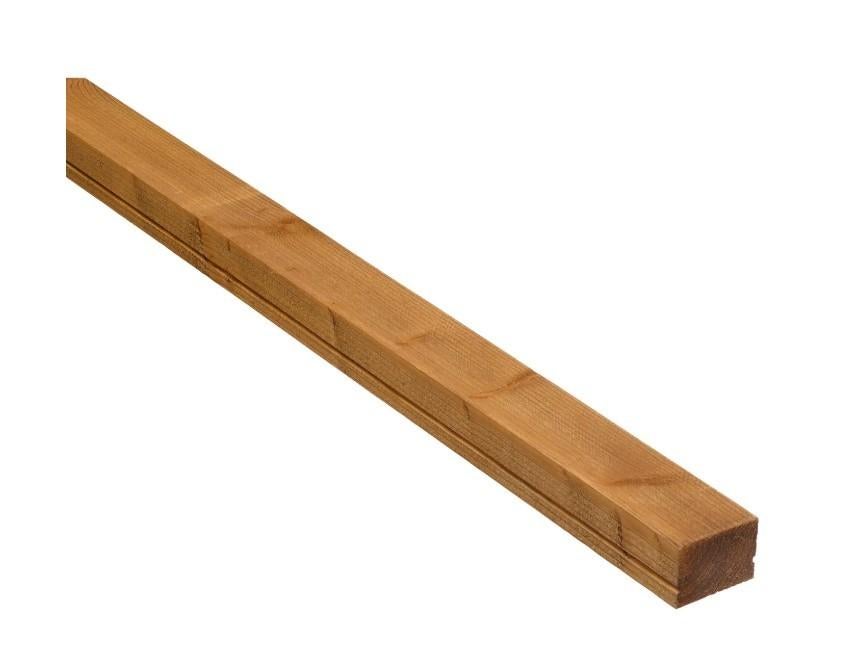 Grad By You Regel - Bruin - 4,4x6,3x198cm, Ophalen, Nieuw, Hout