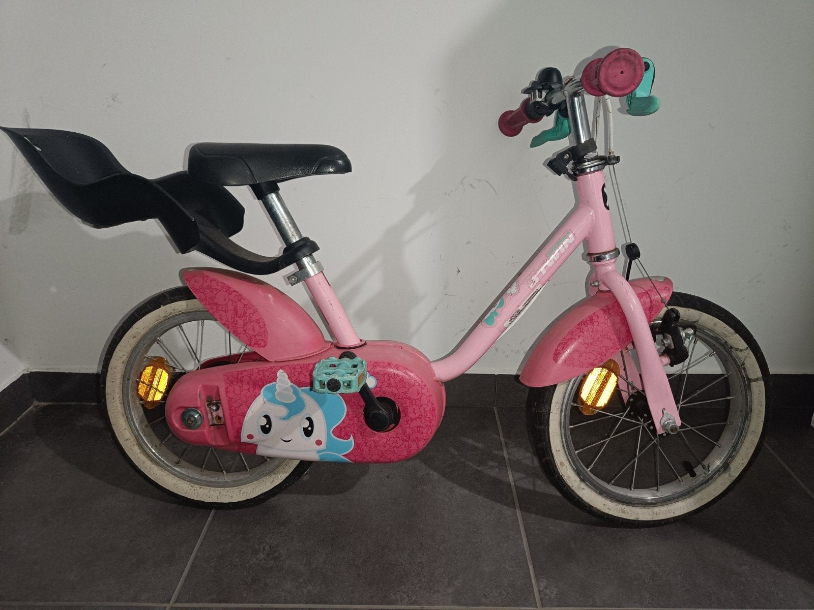 kinderfiets 14 inch, Fietsen en Brommers, Ophalen, Btwin Decathlon