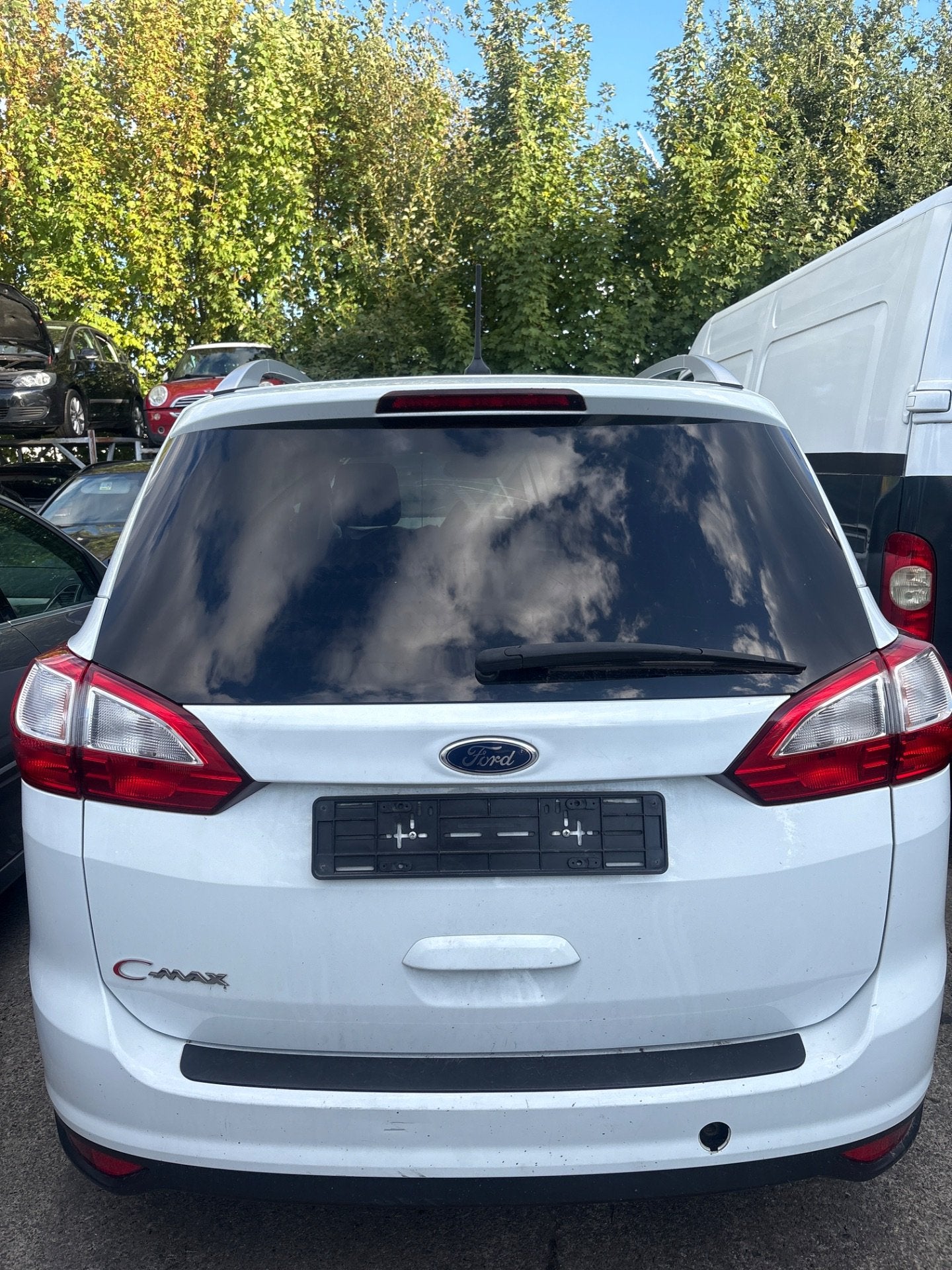 hayon Ford C-Max, Arrière, Info@ford.com, Porte, Ford Motor Company