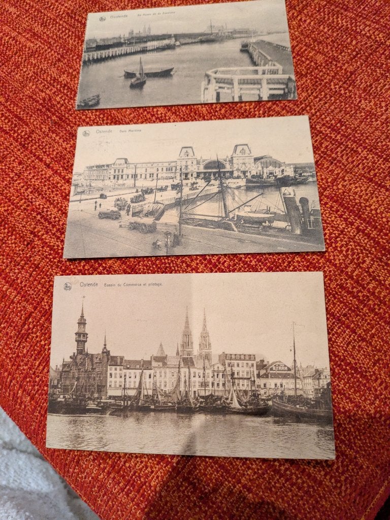 Oostende - de haven, Ophalen of Verzenden, Gelopen, West-Vlaanderen
