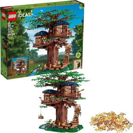 Lego boomhut 21318, Kinderen en Baby's, Ophalen, Zo goed als nieuw, Compleet, Lego