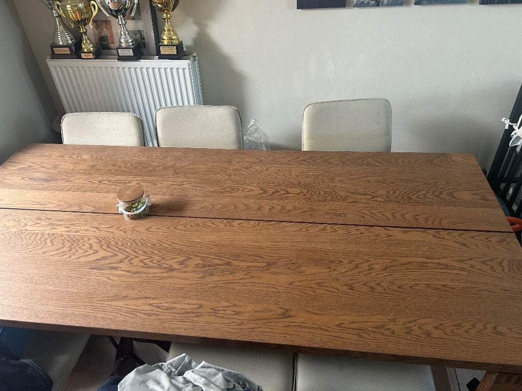 Eettafel 6 personen, 100 à 150 cm, Enlèvement, Utilisé, Rectangulaire