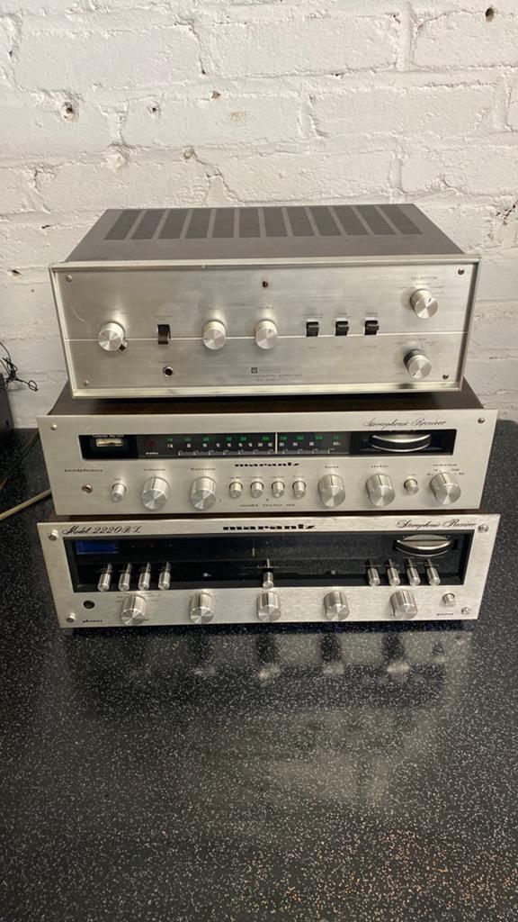 3 élément Hi-Fi Vintage Marantz + Pioneer, Enlèvement, Comme neuf, Pioneer
