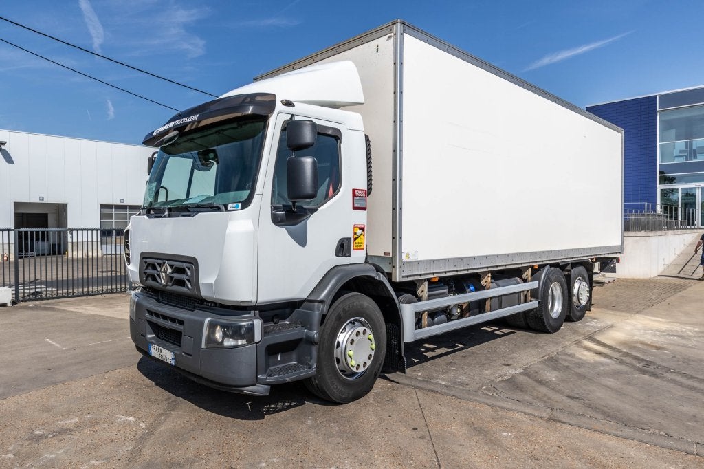 Renault D26.320-6x2+DHOLLANDIA 2T. (bj 2014), Automaat, Renault, Wit, Bedrijf