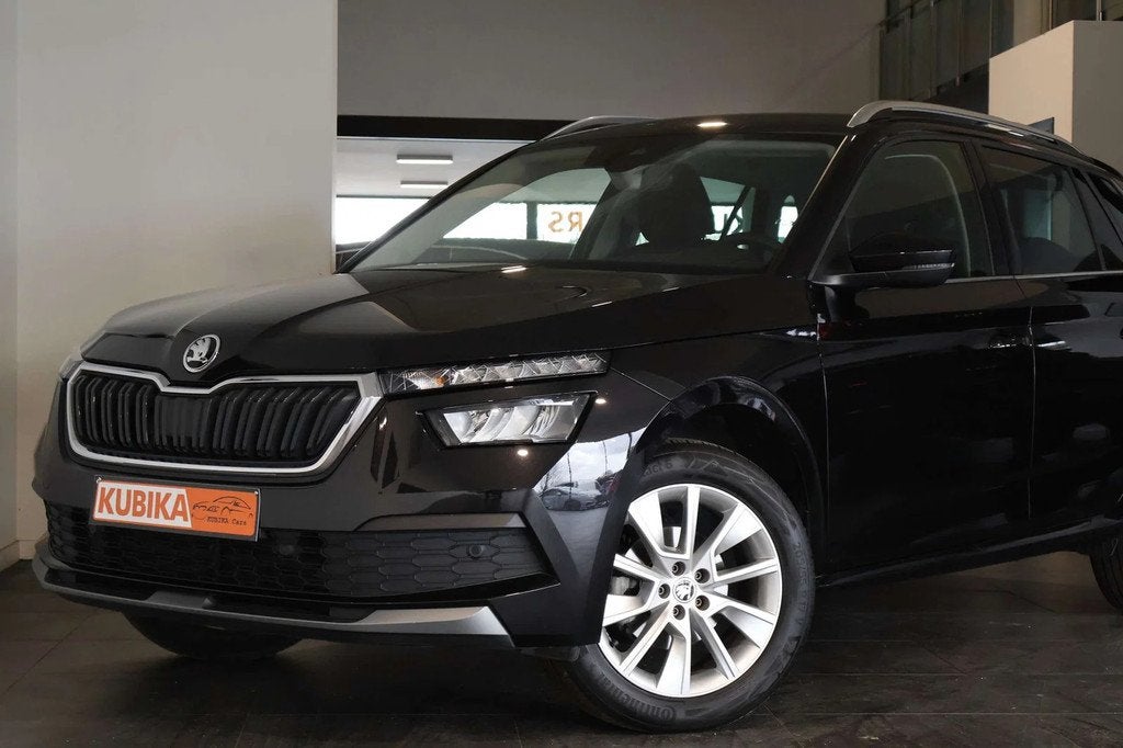 Skoda Kamiq Kamiq 1.0 TSI DSG Navi LijnA Camera Garantie *, Automaat, Stof, Gebruikt, Zwart