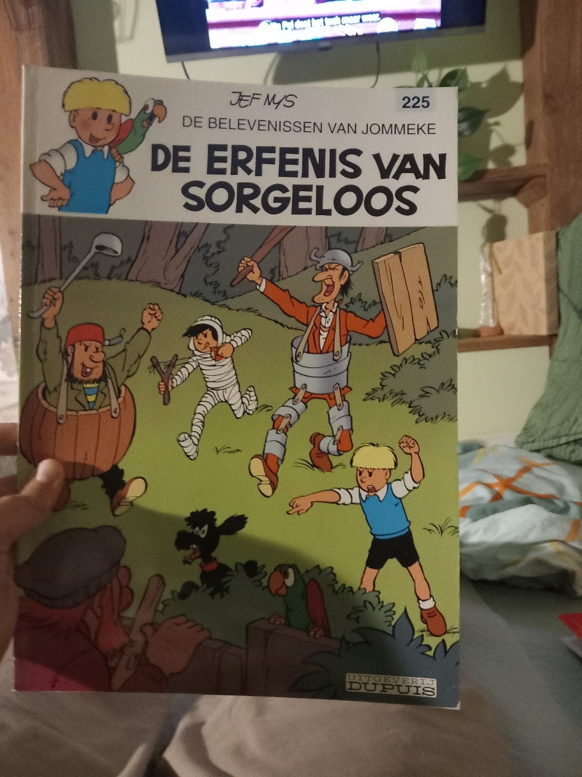 Jef Nys - De erfenis van Sorgeloos, Enlèvement, Jef Nys