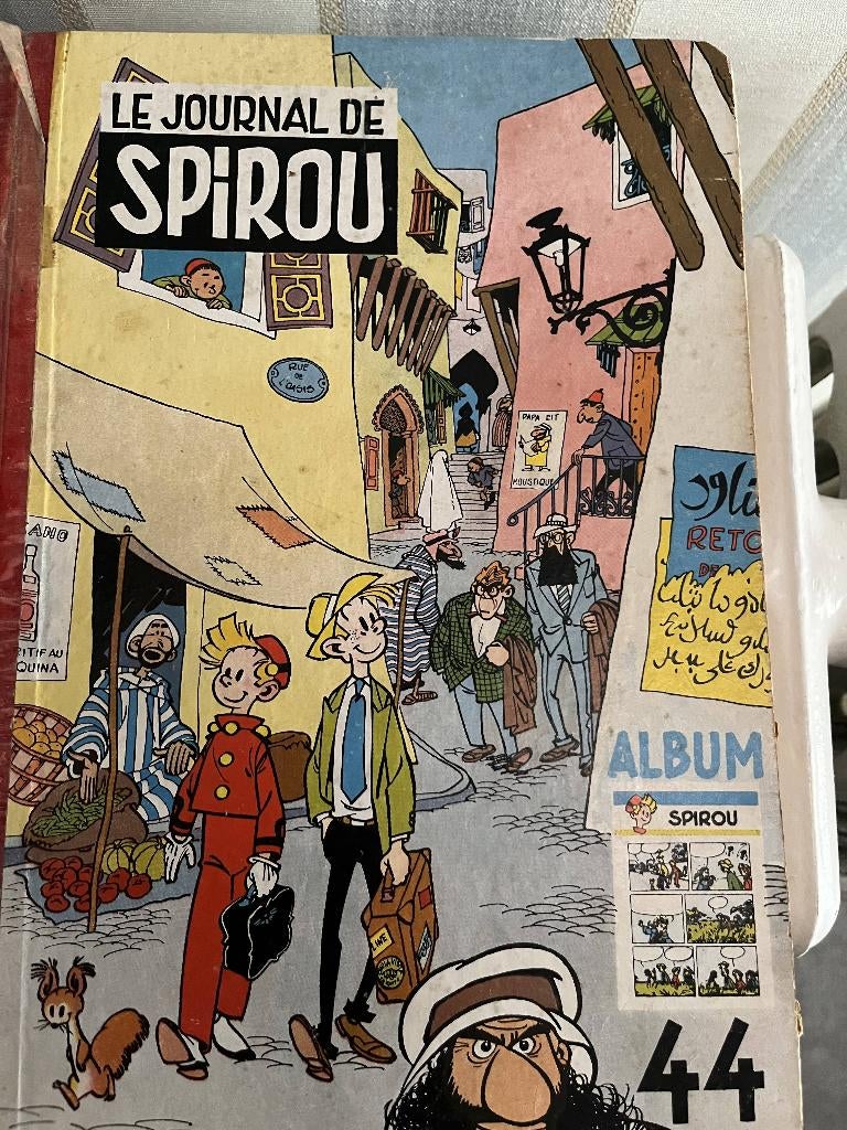 BD SPIROU 44, Une BD, Enlèvement, Utilisé