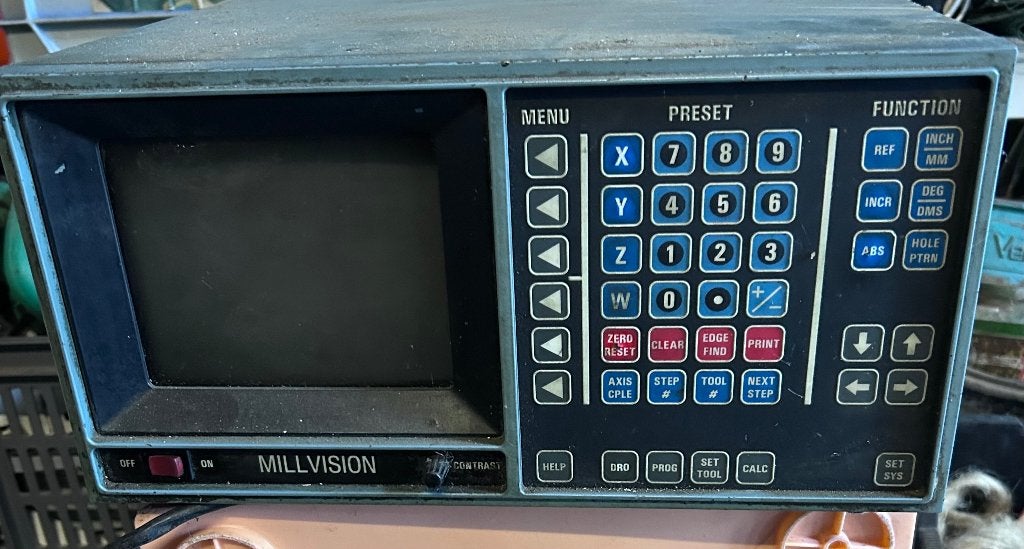 Système d'affichage numérique ACU-RITE Millvision, Informatique & Logiciels, Enlèvement, Utilisé