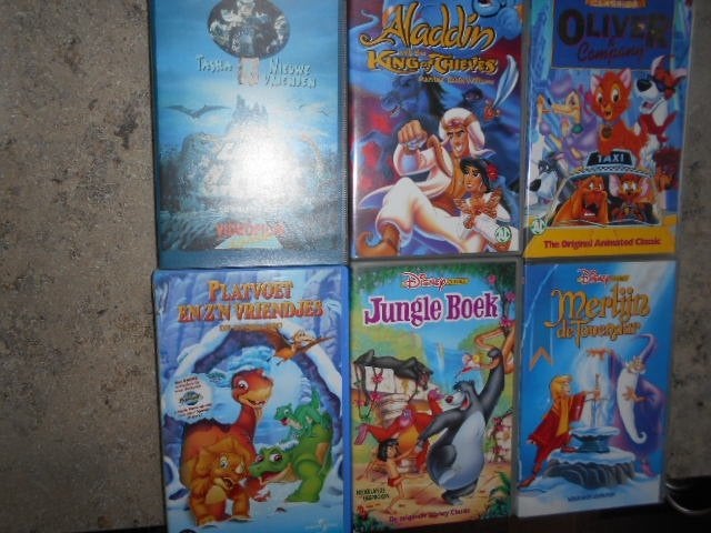 Superbes films VHS pour enfants/3 pour 5€, CD & DVD, Enlèvement ou Envoi, Comme neuf, VHS