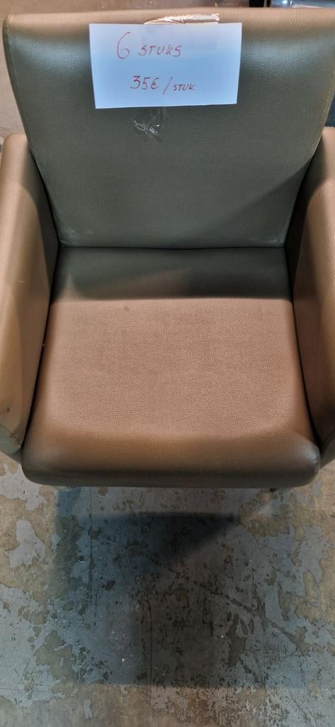 Zetels Stoelen op wieltjes, Maison & Meubles, Fauteuils, Moins de 75 cm, Synthétique, Enlèvement, Utilisé