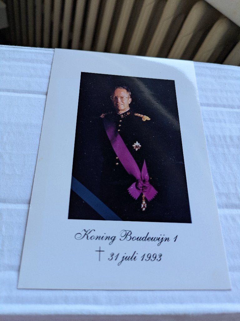 Koning Boudewijn, Verzamelen, Ophalen of Verzenden, Zo goed als nieuw