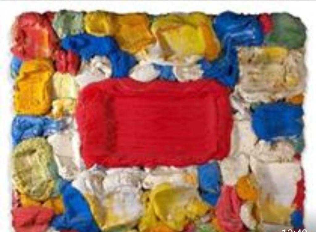 Bram Bogart  abstracte schilderijen, Enlèvement