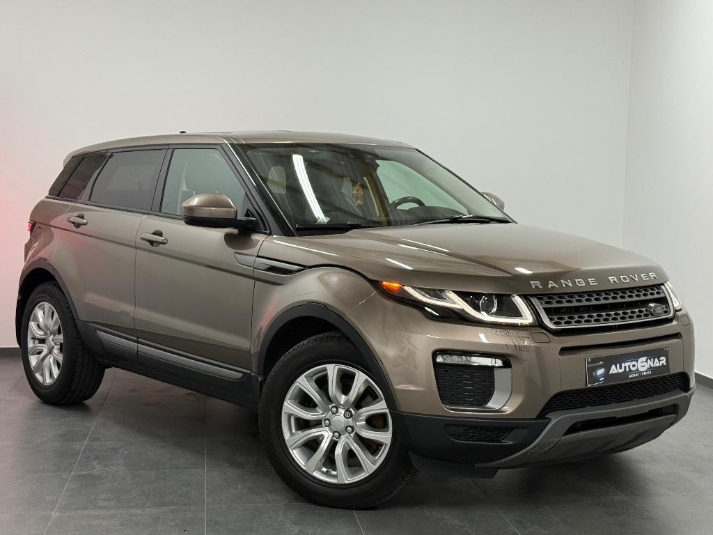 Range Rover Evoque 2.0 TD4 4WD Euro6 - Carnet - 1erMain, Auto's, Land Rover, 4 zetels, Beige, Leder, Bedrijf