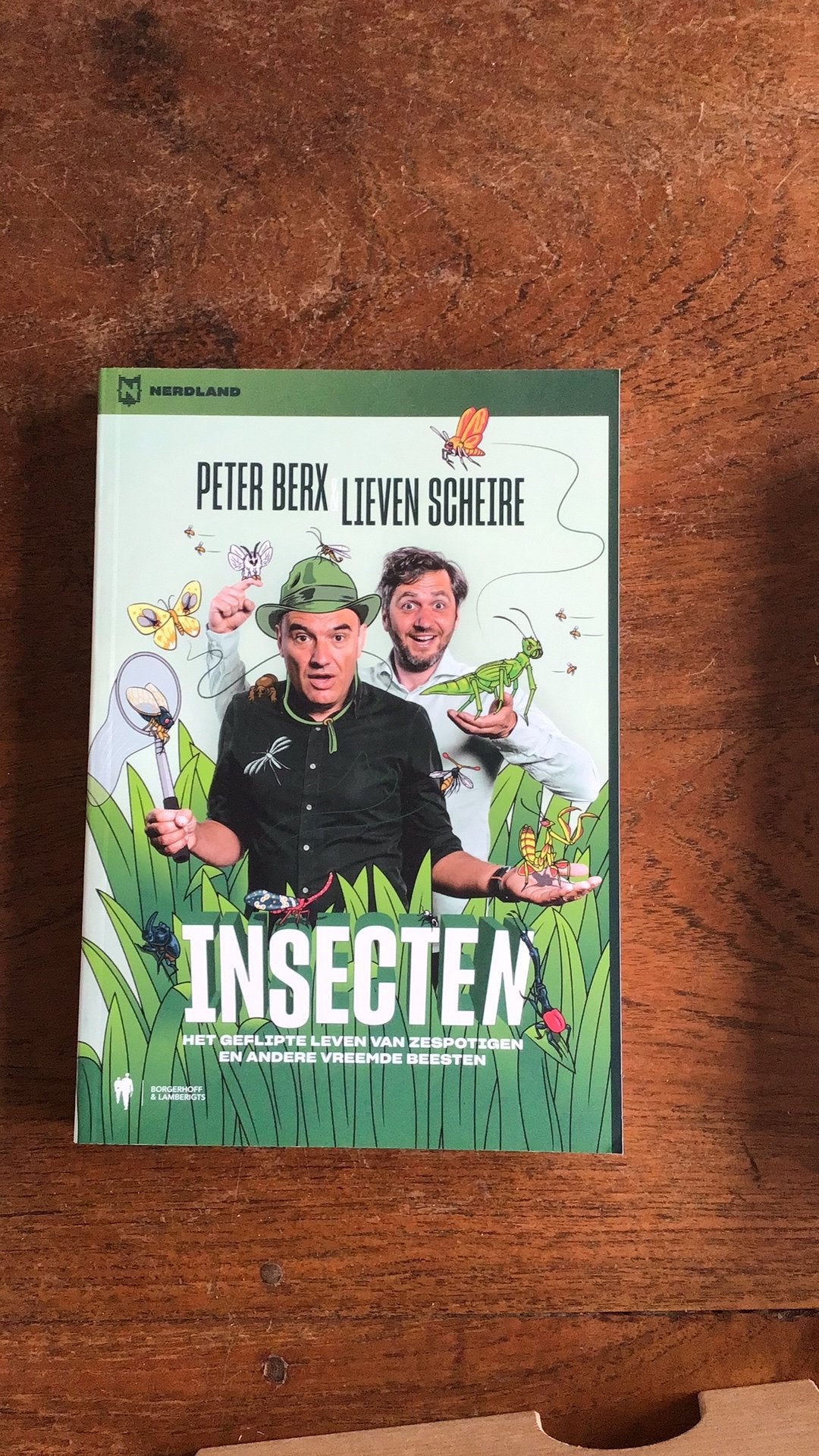 Insecten -boek Peter Berx & Lieven Scheire, Boeken, Ophalen of Verzenden, Zo goed als nieuw, Natuur algemeen