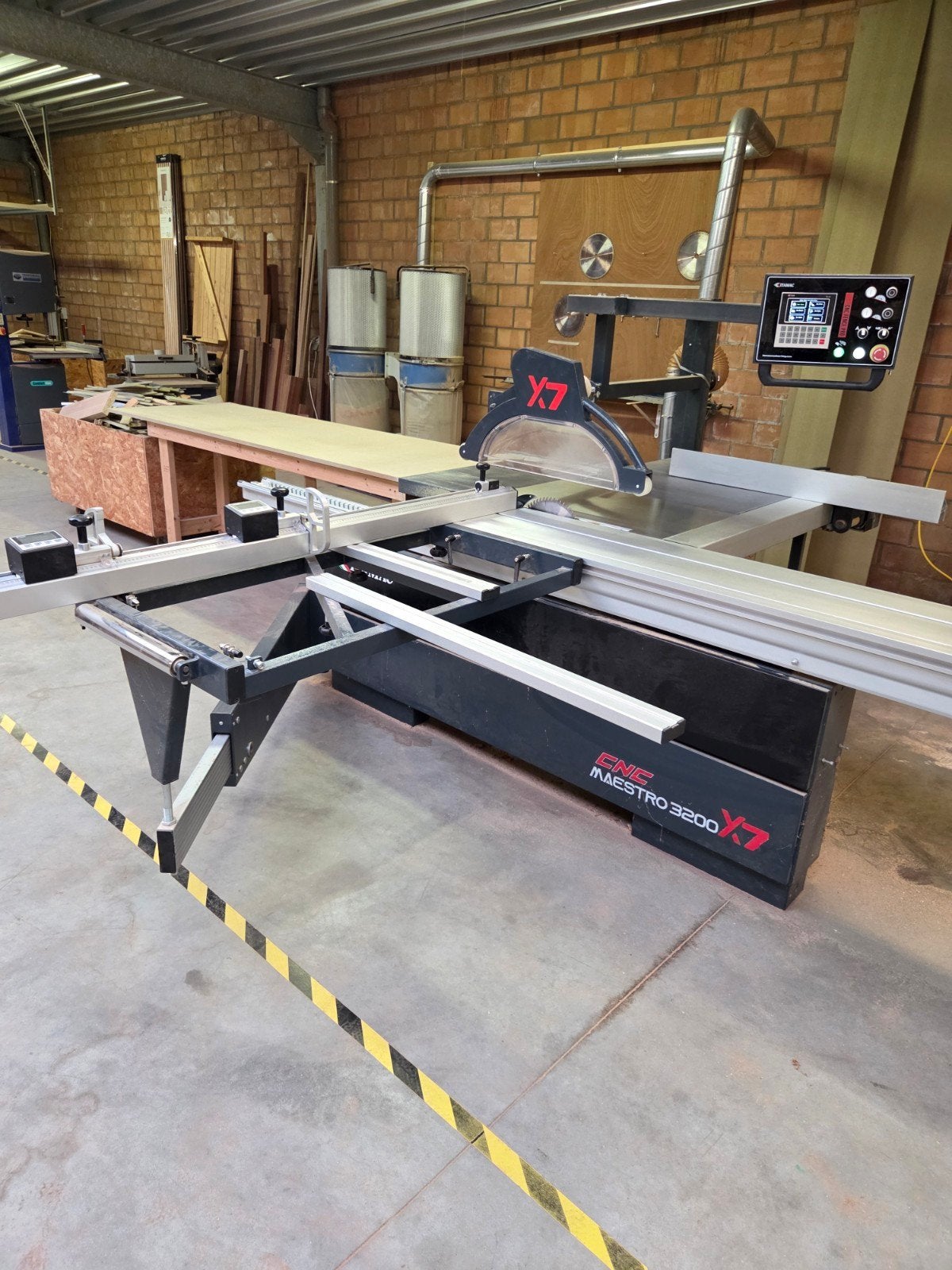 paneelzaag Itimac cnc maestro 3200 X7, Enlèvement
