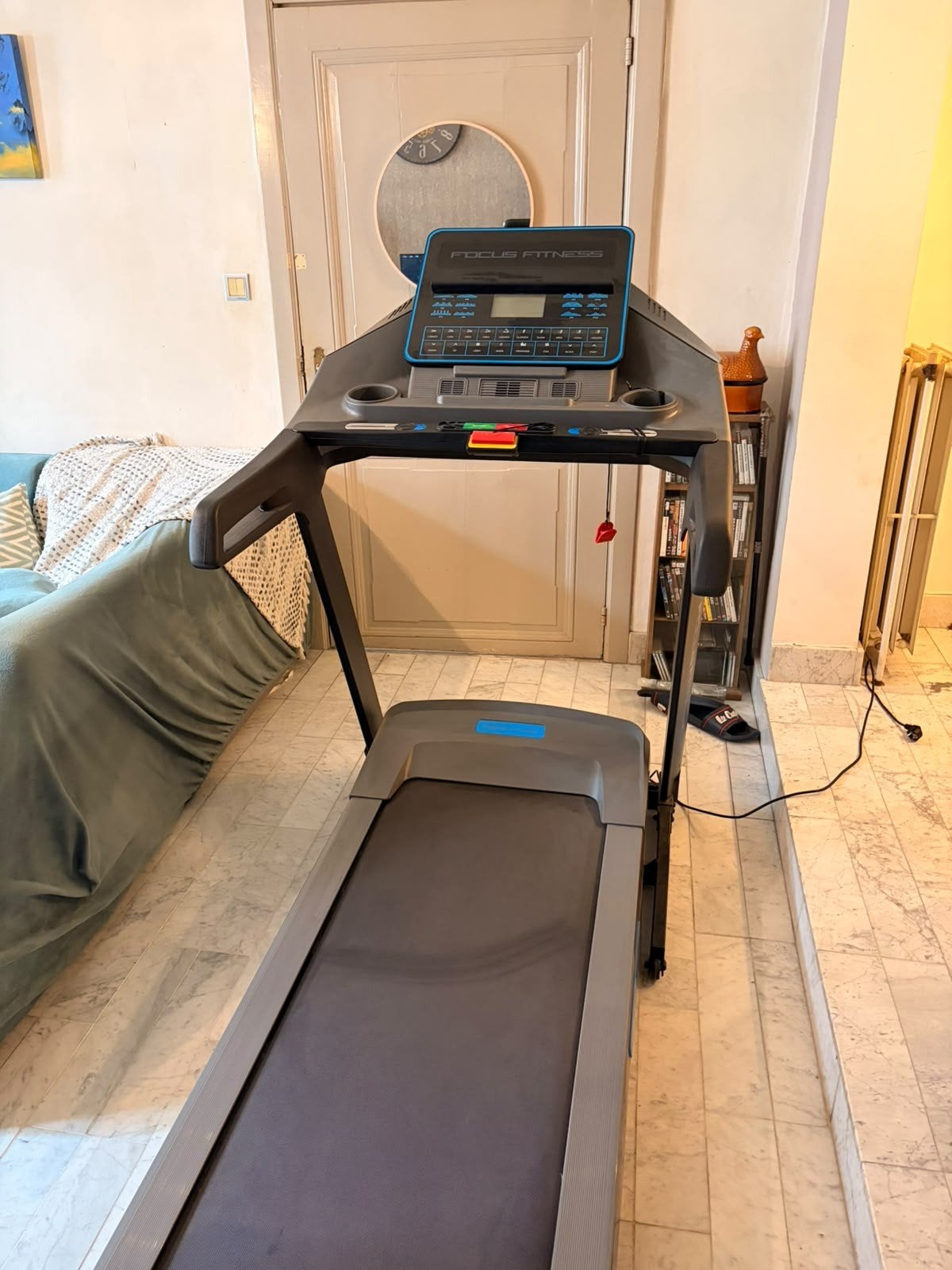 Loopband zwart Focus Fitness jet9 iplus - zelden gebruikt, Sport en Fitness, Ophalen, Zo goed als nieuw