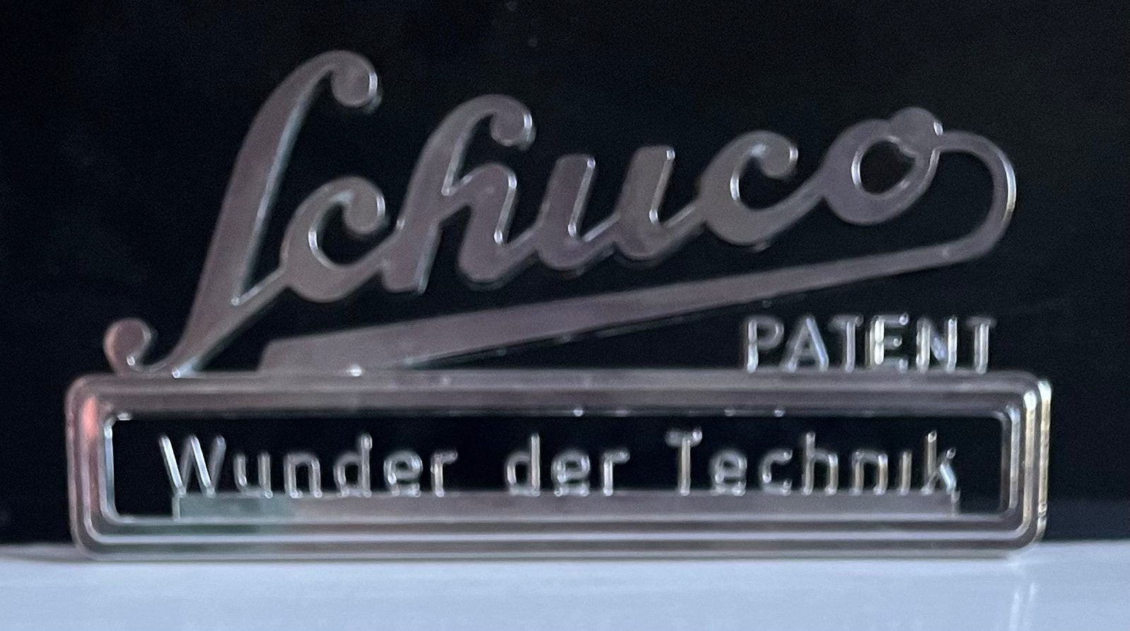 Schuco reclame kunststof, Ophalen of Verzenden, Zo goed als nieuw