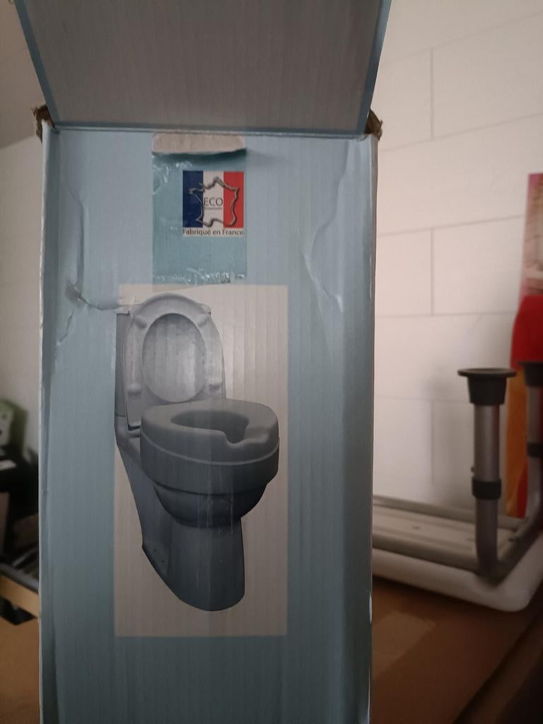Rehausseur WC  de 12cm standard pour tout type de WC, Diversen, Ophalen