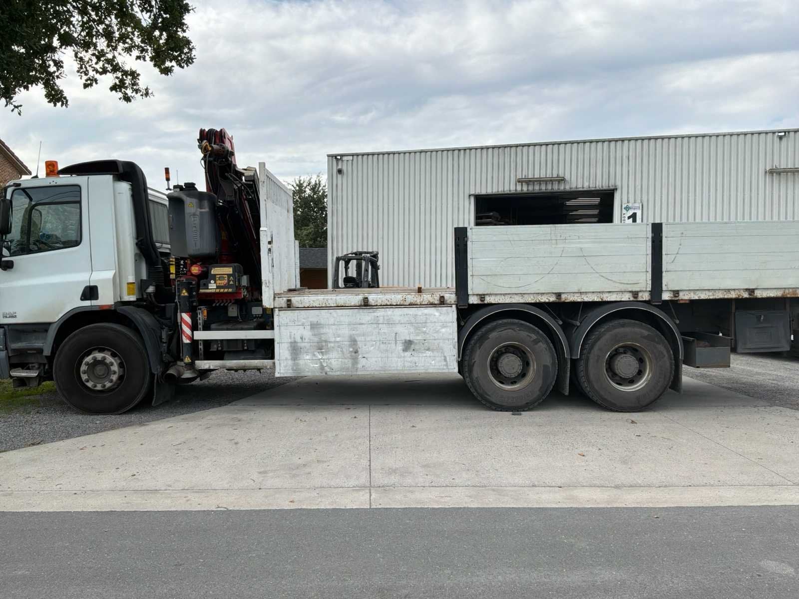 DAF (2011) Euro 5 | Gekeurde Fassi F170 + Rotatorkop, Auto's, Euro 5, Overige brandstoffen, Bedrijf, DAF