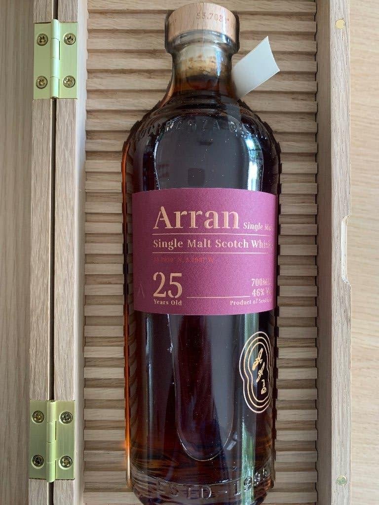 Whisky Arran 25 yrs, Verzamelen, Wijnen, Ophalen, Nieuw