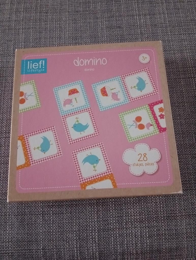 NIEUWE Lief Lifestyle Domino 28 stuks, Hobby en Vrije tijd, Ophalen