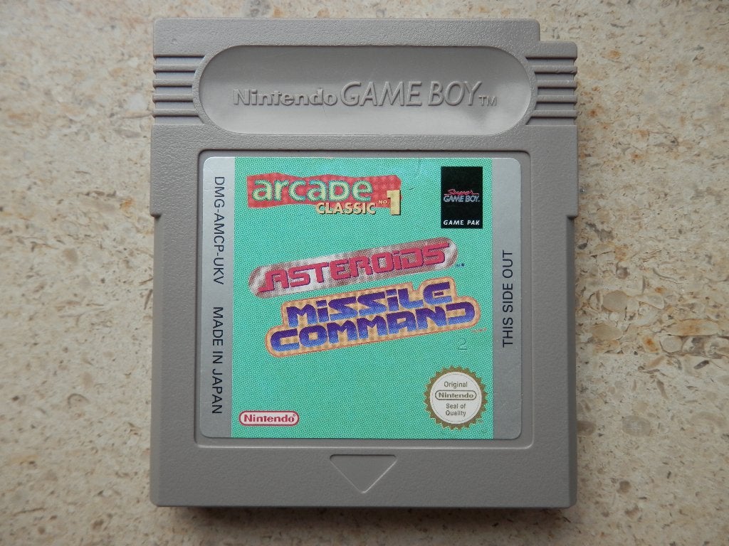 Jeu testé «Asteroids/Missile Command» pour Nintendo Game Boy, Consoles de jeu & Jeux vidéo, Enlèvement ou Envoi, Utilisé
