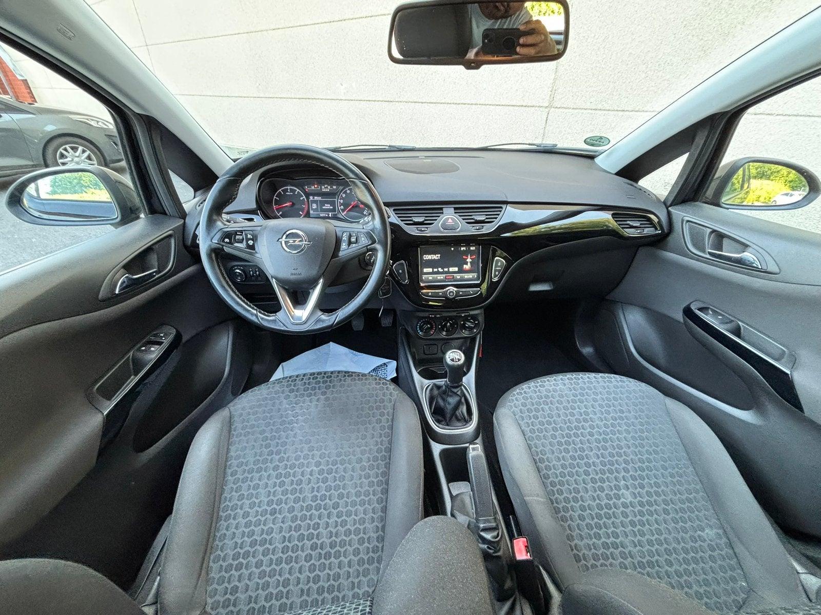 Opel corsa 1.2 zwarte editie /142.000 km/Euro 6b/2016, Auto's, Opel, Bluetooth, Euro 6, Zwart, Bedrijf
