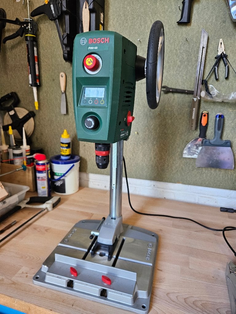 Bosch PBD 40 boormachine, Doe-het-zelf en Bouw, Gereedschap | Boormachines, Zo goed als nieuw, Boormachine, 600 watt of meer, Variabele snelheid