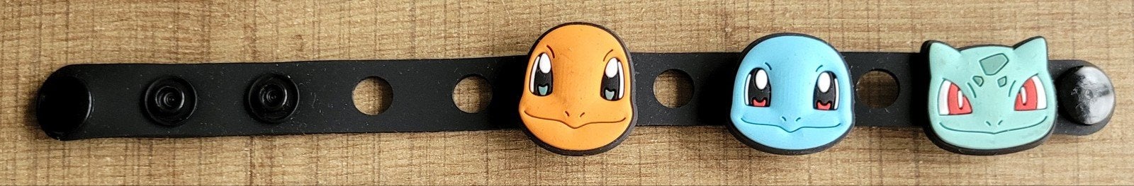 Pokémon armband met Charmander, Squirtle en Bulbasaur, Ophalen of Verzenden, Gebruikt