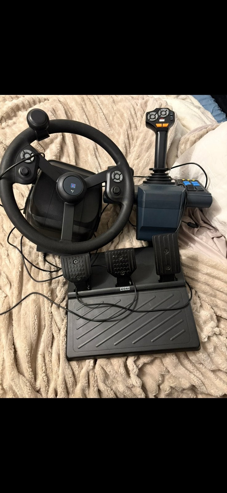 Hori gaming stuur, Computers en Software, Ophalen, Zo goed als nieuw