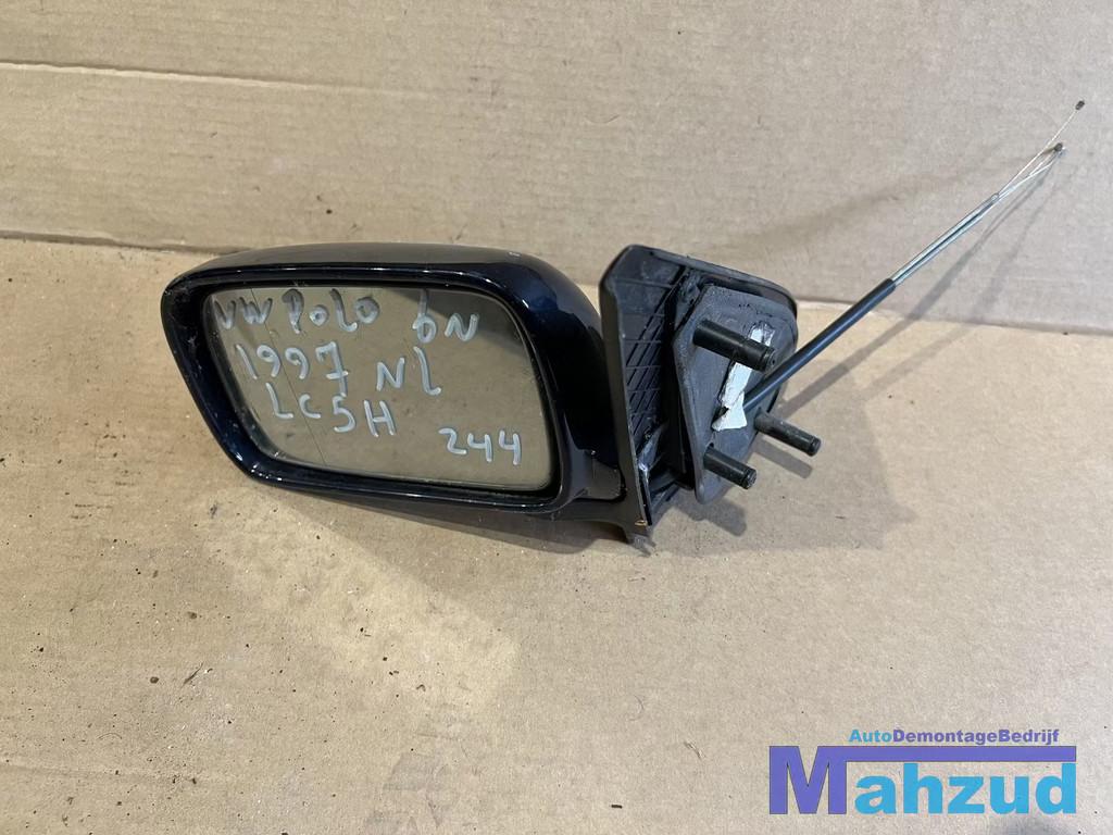 VW POLO 6N Blauw LC5H links spiegel left mirror blue, Gebruikt, Volkswagen, Volkswagen AG, Vw@volkswagen.de
