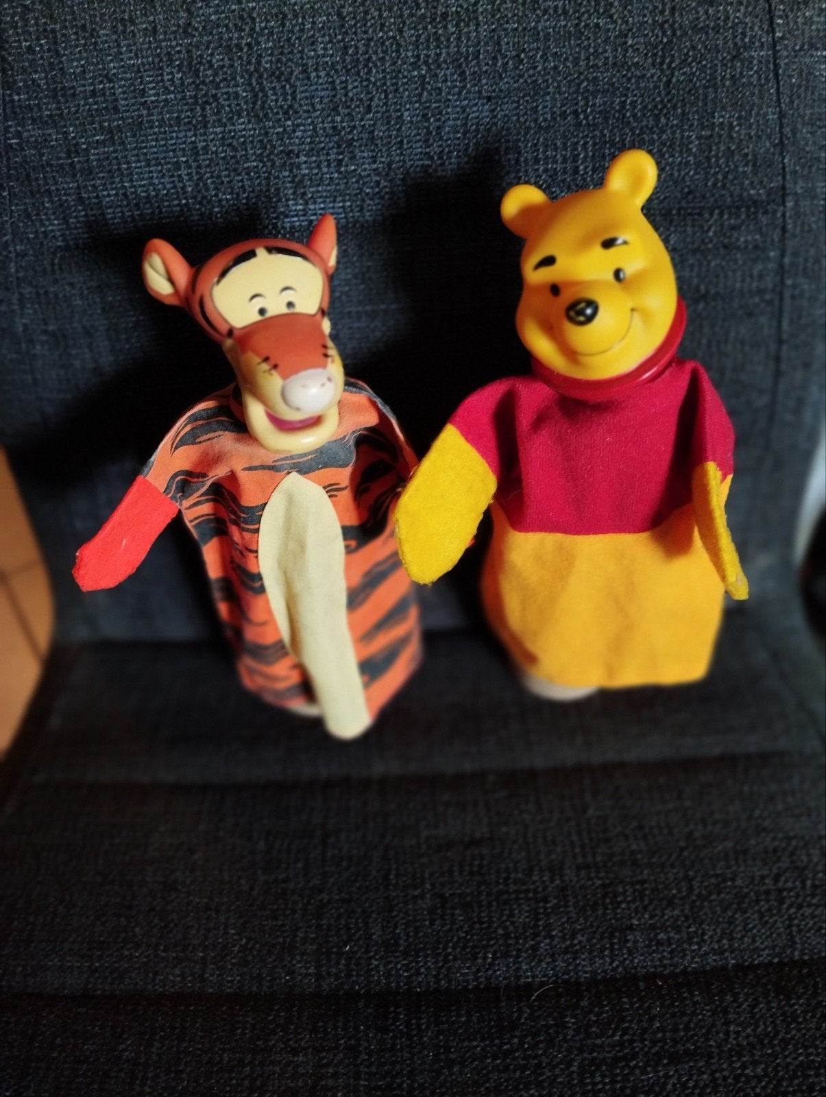 Winnie de pooh en tijgertje, Ophalen