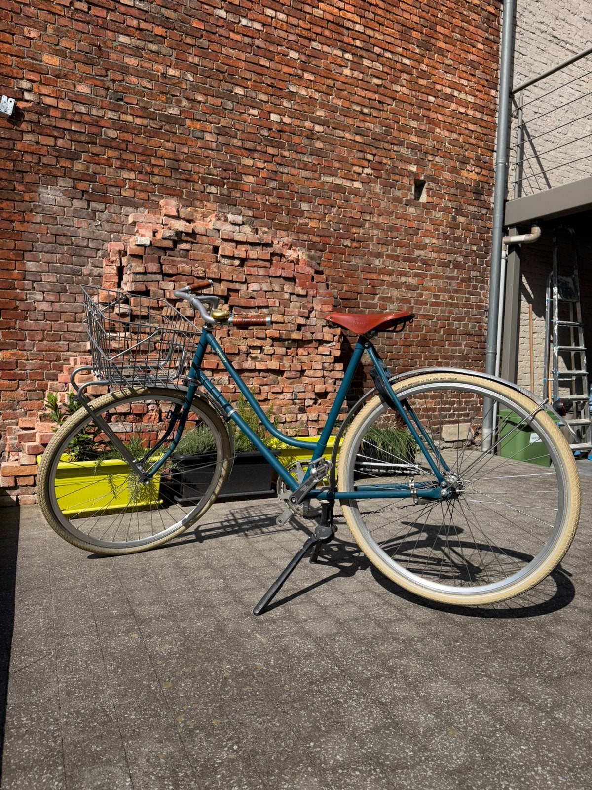 Roetz fiets met brooks zadel, Fietsen en Brommers, Ophalen, Terugtraprem, Gebruikt, Staal