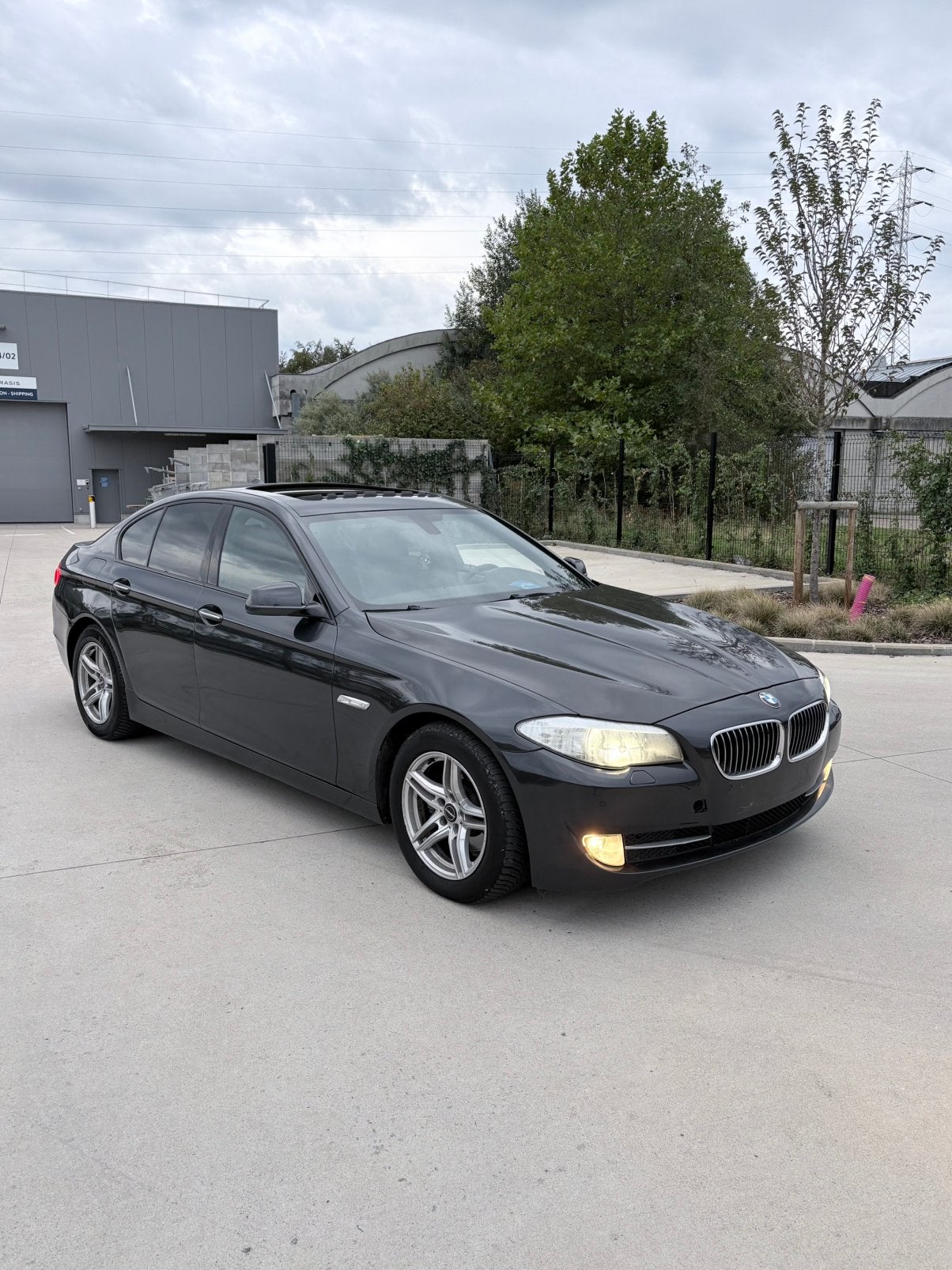 Bmw 520d, Euro 5, Achterwielaandrijving, Zwart, Blauw