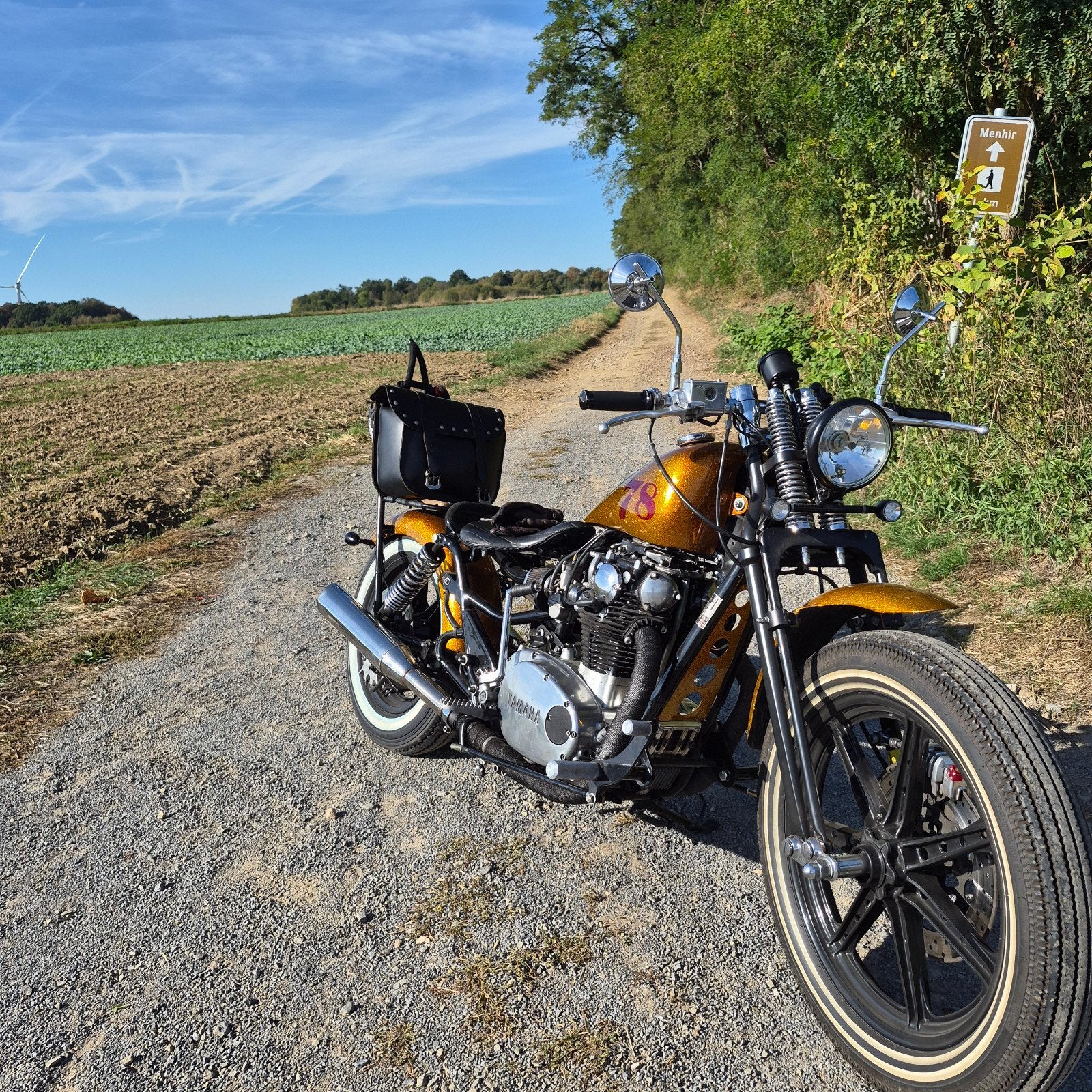 XS 650 Bobber 1978, Préparation complète, Look radical, Motos, Occasion, 2 cylindres, Particulier, 650 cm³