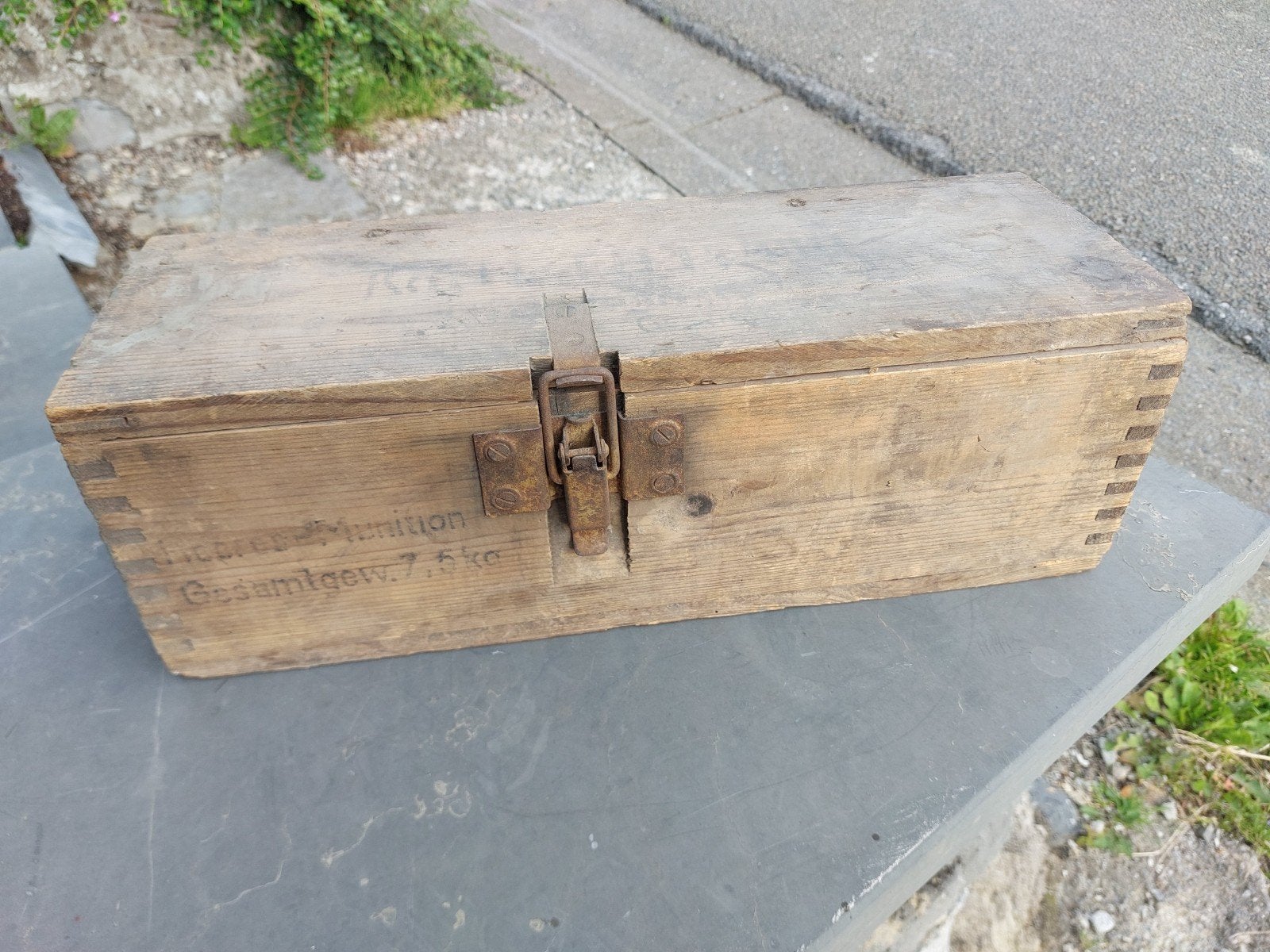 Caisse allemande ww2 FH.14-19, Ophalen of Verzenden, Landmacht, Kist of Geocache