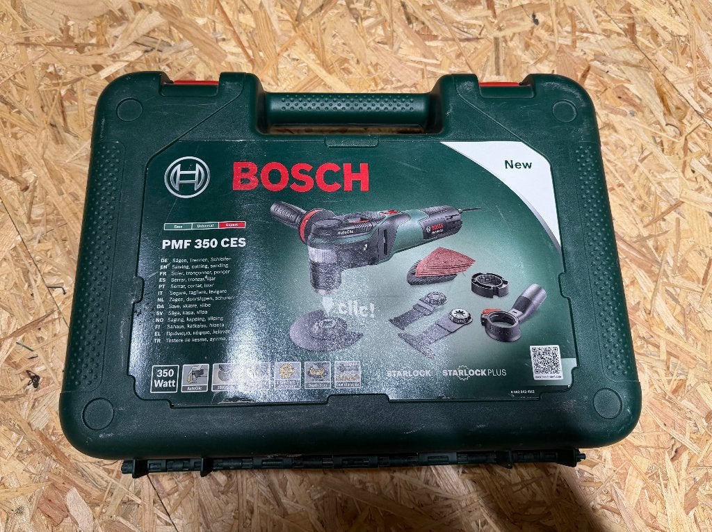 Multitool Bosch PMF 350 CES, Ophalen, Gebruikt, 70 mm of meer, Overige typen