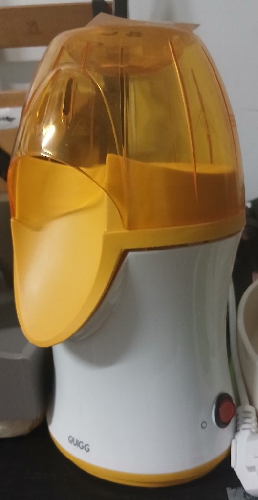 Popcornmaker, Ophalen
